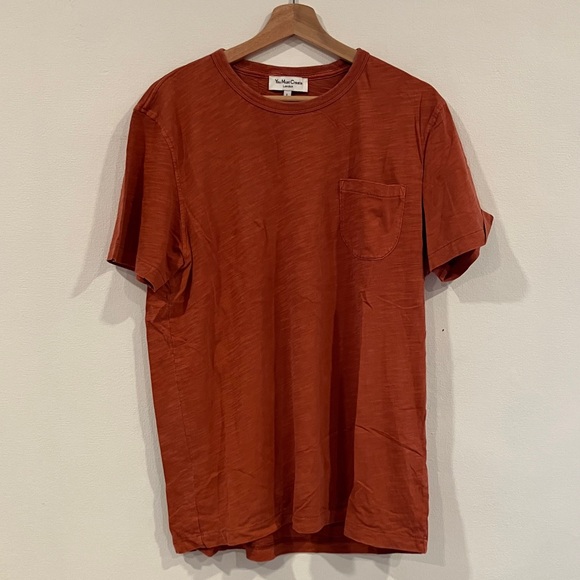 YMC Other - YMC Rust Orange Crew Neck T-Shirt